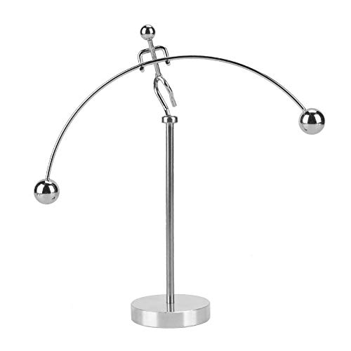 Physikspielzeug, Stahlbalance Spielzeug Ausbalancieren Tumbler Spielzeug Balance Spielzeug Physik Spielzeug Erwachsene Kinetische Kunst Balance Spielzeug Home Office Dekor Desk von ZJchao