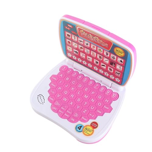 Spielzeugcomputer, Plastikkinderspielzeug Kleiner Laptop mit Ihrem Kind und Passte Sich an Ihren Sich Entwickelnden Intellekt und die Neugierde -Laptop -Stich zu Weihnachten an. von ZJchao