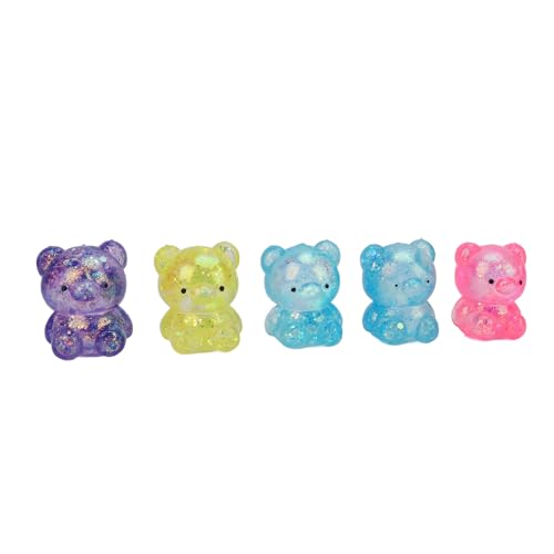 Stressbällchen, 5pcs Bären Stress Ball Squeeze Ball Ball Spielzeug Squish Kugeln Zappeln mit Gemischten Farbe Weiche Flexible TPR -Stressabbau Langsam Aufsteigende Stressbällchen, 5pcs Bären Stress Ball Squeeze Ball Ball Spielzeug Squish Kugeln Zappeln mit Gemischten Farbe Weiche Flexible TPR -Stressabbau Langsam Aufsteigende von ZJchao