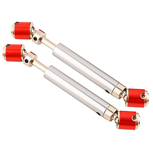 Universal Antriebswelle, 2 Stück Upgrade CVD 110155mm, Premium Edelstahl, Dauerhafte Leistung, Schönes Ersatz Zubehör für SCX10 CC01 D90 D110 RC Raupen Teil Universal Antriebswelle, 2 Stück Upgrade CVD 110155mm, Premium Edelstahl, Dauerhafte Leistung, Schönes Ersatz Zubehör für SCX10 CC01 D90 D110 RC Raupen Teil von ZJchao