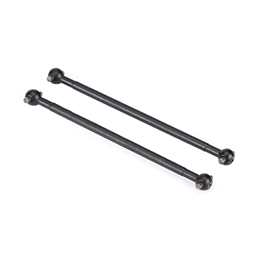 ZJchao 1/16 RC -Antriebswelle, RC Heckantriebswelle Hundeknochen Getriebewelle 97,2 Mm Metallhundknochen -Antriebswelle für Himoto E10mtl E10mt E10bp 1/10 Skala Auto Skalier (31606BL Black) von ZJchao