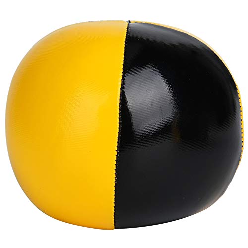 ZJchao 3pcs Yellow Black Pu Thud Jonglier Bälle Anfänger Jonglier Ball Set für mit Netto-Tasche Zur Verbesserung der Auge-Hand-Koordination ZJchao 3pcs Yellow Black Pu Thud Jonglier Bälle Anfänger Jonglier Ball Set für mit Netto-Tasche Zur Verbesserung der Auge-Hand-Koordination von ZJchao