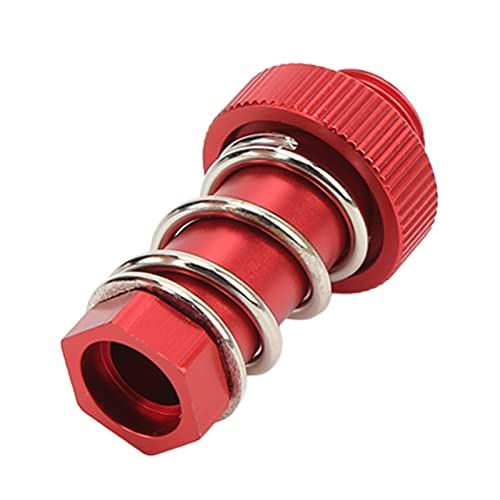 ZJchao Aluminiumlegierung RC -Autokolumne mit Servo -Sparrohr für Karton, für Senton, für den Ausgestoßenen, für Typhon, für Talion, für ARRMA 1/8 RC Car (Rot) von ZJchao