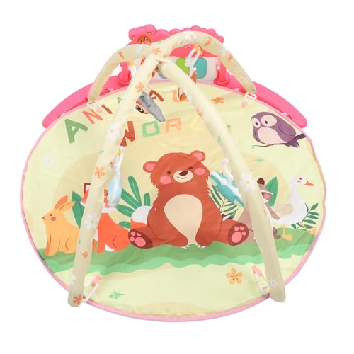 ZJchao Baby Play Fitness, Spielkamerad für Baby Bauchzeit Matte für und Kleinkinder Tummy Time Matte Spiel Klavier Gymnastik Musik Fitness Rack Frühes Bildung ZJchao Baby Play Fitness, Spielkamerad für Baby Bauchzeit Matte für und Kleinkinder Tummy Time Matte Spiel Klavier Gymnastik Musik Fitness Rack Frühes Bildung von ZJchao