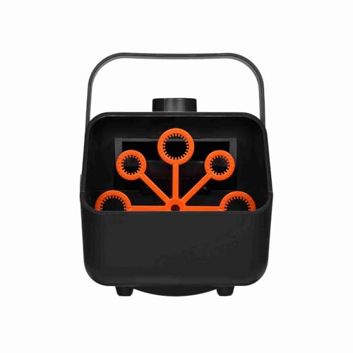 ZJchao Bubble Machine Automatische Bubble -Gebläse 2 Geschwindigkeiten Tragbar für Partys Hochzeiten Geburtstage Innen Im Freien Verwendung Weiß (Black) von ZJchao