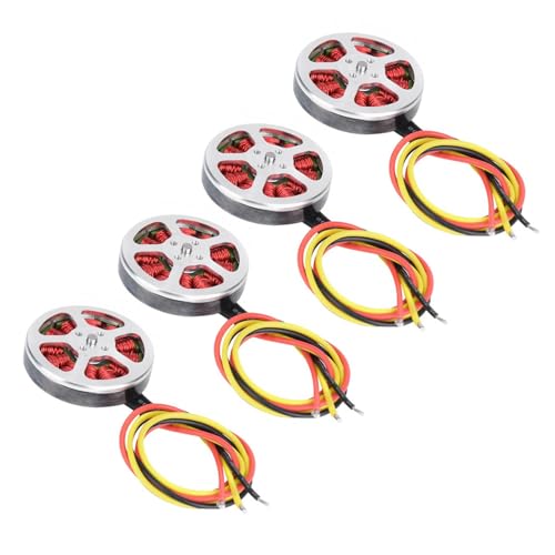 ZJchao Bürstenloser Motor, Hohe Drehmoment Bürstenlose Motoren Bldc Motor Bürstenloser Gleichstrommotor Multi -Copter -Teile Quadcopter Teile (360 kV 4pcs) von ZJchao