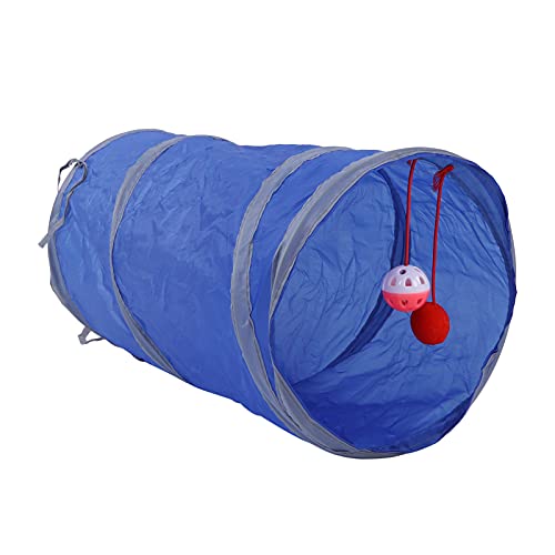 ZJchao Bunny Tunnel, Katzenspielzeug Tunnel Interaktives Spielzeug Labyrinth Cat House Faltbares Polyester -Tunnelspielzeug mit Hängenden Ballkatze -Tunneln für Innenkatzen für Katzen, Welpen, ZJchao Bunny Tunnel, Katzenspielzeug Tunnel Interaktives Spielzeug Labyrinth Cat House Faltbares Polyester -Tunnelspielzeug mit Hängenden Ballkatze -Tunneln für Innenkatzen für Katzen, Welpen, von ZJchao