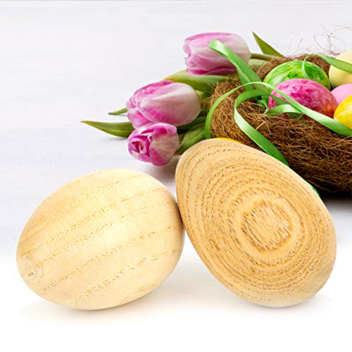 ZJchao Eierschüttler, Eier Shaker Holz Ei Baby Spielzeug Musical Toy Egg Shakers Musikinstrumente Versiegelung Gleicher Klang (SY-62-Protokollfarbe) von ZJchao