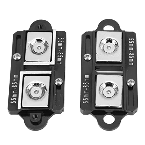 ZJchao Einstellbarer Pitch Magnetic Car Shell -Säulenständer mit 8 Starken Magneten, Aluminiumlegierkörperposten für 1/8 1/10 RC -Auto, Geeignet für, Axial Scx10 90046, 90047 von ZJchao