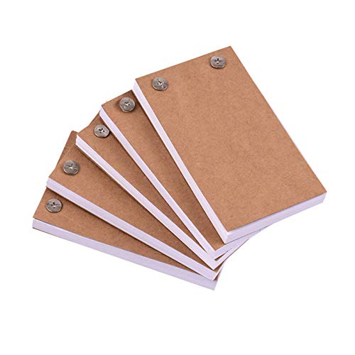 ZJchao Flip Book Kit Animationspapier mit Bindungsschrauben 300 Blätter Zum Zeichnen von Skizzieren von Comic Creation Artists Schüler ZJchao Flip Book Kit Animationspapier mit Bindungsschrauben 300 Blätter Zum Zeichnen von Skizzieren von Comic Creation Artists Schüler von ZJchao
