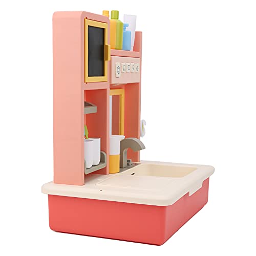 ZJchao Kindergeschenke Childrens Präsentiert Spielzeug für Waschbecken Spielzeug Realistische Form Interaktives Badezimmer Tun Spiele Set mit Automatischer Wasserzirkulation für (PINK) von ZJchao