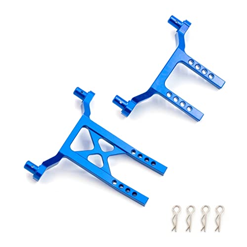 ZJchao Kontrollkörper Kontrollieren, Körperhalterungen Pfosten RC Body Mounts Stampede Body Body Mounts Posten Ersatz Fernbedienungsauto (Blue) von ZJchao