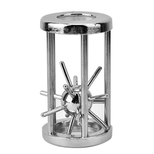 ZJchao Legierung Intelligentes Puzzle Lock Schnalle Bildungsspielzeug für Erwachsene Tragbare und [Stressabbau] Zinklegierung von ZJchao