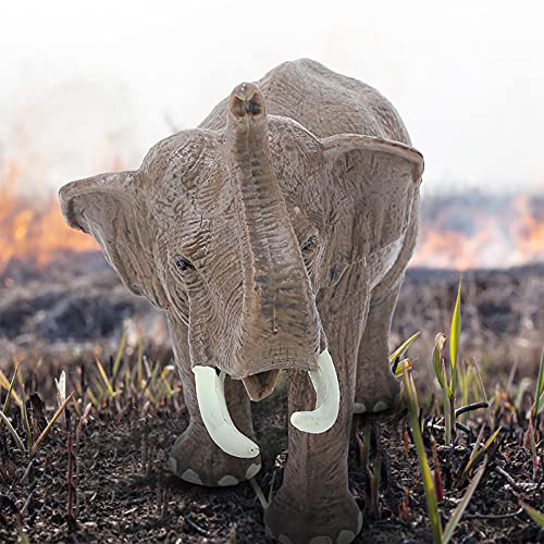 ZJchao Mammoth Figur, Plastikstiergarten Statuen Gefüllte Tierrealistische Simulierte Spielzeug für und Mädchen (#2) von ZJchao