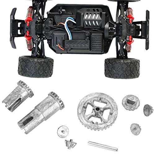 ZJchao Metallgeräte, 9pcs Set Leicht Metallreduzierungsdifferential -Getriebe RC -Autoteile für HS 18301 18302 18311 18312 1/18 RC Auto von ZJchao