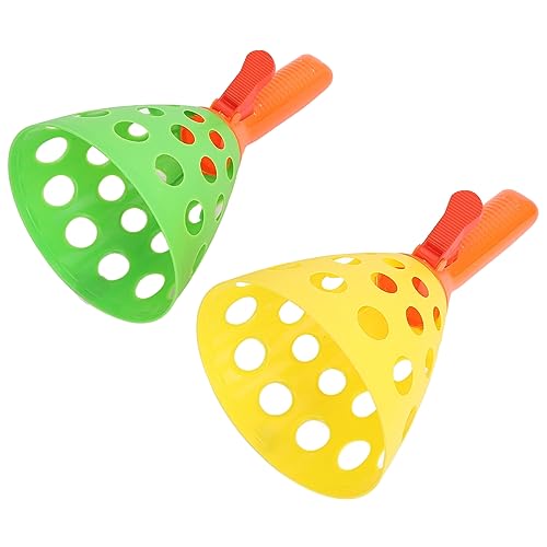 ZJchao Outdoor Pop and Catch Ball Game 亲子互动 Starten von Catch Ball Toy Set Eltern Spielen Eltern (Gelb und Grün) von ZJchao