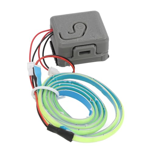 ZJchao Professioneller LED-Drohnen-Lichtstreifen, Hochhelle Nachtflugwarnleuchte für Avata2, Leichter Quadcopter-Lichtstreifen mit USB-Aufladung (Green) von ZJchao
