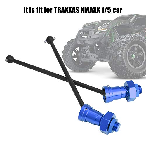 ZJchao RC -Antriebswelle, 1Pair Vorne Heckantriebswelle CVD Dogbone RC Upgrade Teil CVD -Antriebswelle RC -Autoantriebswelle für Xmaxx 1/5 Auto (7750nb dunkelblau) von ZJchao