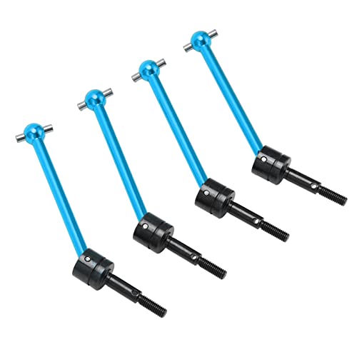 RC Car Drive Welle 1/10, 4PCS RC Metall Universal CVD -Antriebswelle Set CVD -Antriebswelle RC Vordere Heckwelle CVD RC Vorderantriebswelle für TT02B 1/10 RC -Auto -Upgrade (Blue) von ZJchao