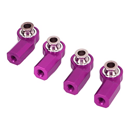 ZJchao RC Car Rod End, 4PCS Lenkstange Kopf aus Aluminium Legiertem Stahl für Axial SCX10 1/10 Automodell, Leicht und Langlebig, Einfache Installation, Verbesserung der Lenk Leistung, ZJchao RC Car Rod End, 4PCS Lenkstange Kopf aus Aluminium Legiertem Stahl für Axial SCX10 1/10 Automodell, Leicht und Langlebig, Einfache Installation, Verbesserung der Lenk Leistung, von ZJchao