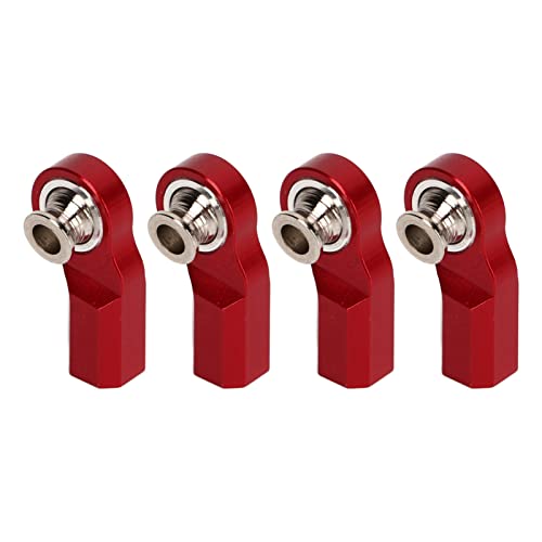 ZJchao RC Car Rod End, 4PCS Lenkstange Kopf aus Aluminium Legiertem Stahl für Axial SCX10 1/10 Automodell, Leicht und Langlebig, Einfache Installation, Verbesserung der Lenk Leistung, ZJchao RC Car Rod End, 4PCS Lenkstange Kopf aus Aluminium Legiertem Stahl für Axial SCX10 1/10 Automodell, Leicht und Langlebig, Einfache Installation, Verbesserung der Lenk Leistung, von ZJchao