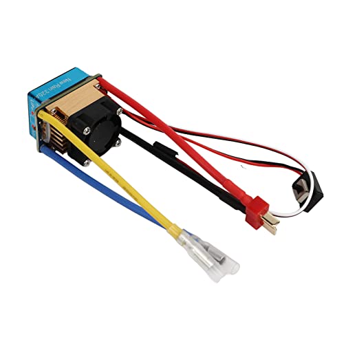 RC Gebürstet ESC, Bidirectional 320A Wasserdicht mit Ventilator für RC -Boot mit Integriertem Kondensator, RC Gebürstet ESC, Geeignet für Verschiedene Wetterumgebungen (1 zu 1) von ZJchao