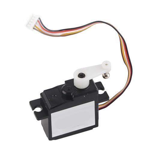 ZJchao RC-Servo, Metall-Lenkmotor-Servozubehör, Passend für WLtoys 144001 1/14 RC-Auto-Servo, RC-Lenkmotor, Allradantrieb, Legierung, RC-Auto von ZJchao