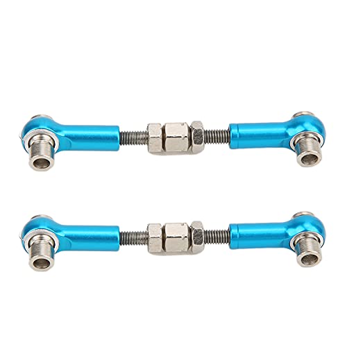 ZJchao RC -Servo -Verbindungsstange, RC Lenkverbindungsstange Vordere Heck Servo Verknüpfung für HPI RS4 Sport 3 1/10 Vordere Heck Verknüpfungsstange Lenkung Bindungsstange Upgrade Accessoires (blau von ZJchao