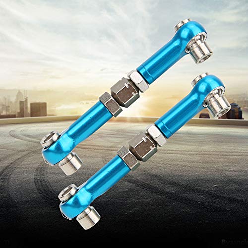 ZJchao RC -Servo -Verbindungsstange, Vordere Hintere Servoverbindungsstange für HPI RS4 Sport 3 1/10 RC Lenkverknüpfungsstange Vordere Heck Servo Bindung Lenkungsstange Upgrade Accessoires (blau von ZJchao