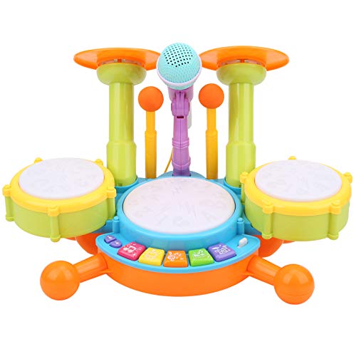 ZJchao Set für , Set Musikinstrumente Toys mit Kindern Frühes Lernen Elektronische -Spielzeug für Frühes Lernen (Yellow) von ZJchao