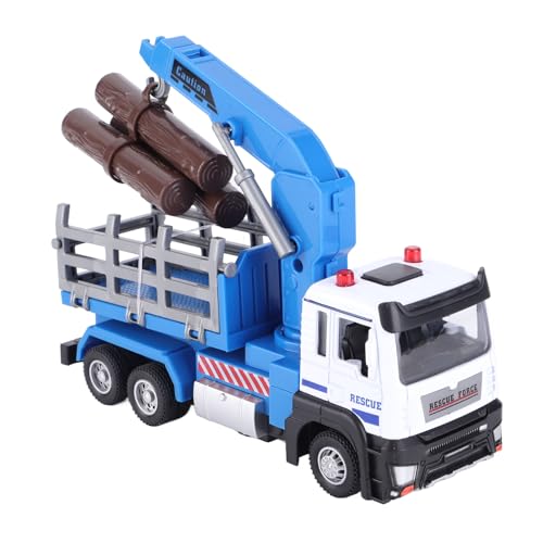 ZJchao Spielzeugwagen, RC -Gabelstapler -Protokoll LKW LKW Spielzeugwagen Spielzeugmüllwagen Spielzeug Modellmodell (Blue) von ZJchao