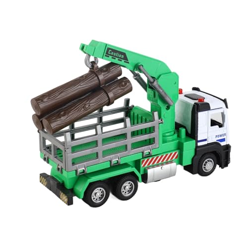 ZJchao Spielzeugwagen, RC -Gabelstapler -Protokoll LKW LKW Spielzeugwagen Spielzeugmüllwagen Spielzeug Modellmodell (Green) von ZJchao