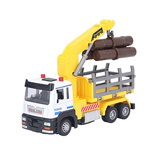 ZJchao Spielzeugwagen, RC -Gabelstapler -Protokoll LKW LKW Spielzeugwagen Spielzeugmüllwagen Spielzeug Modellmodell (Yellow) von ZJchao