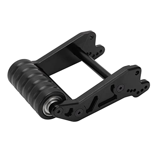 ZJchao Wheelie Stange, Wheelie -Stange für Mini -Fahrrad mit Radmuster Aluminiumlegierung Mini Fahrrad für LOSI LMT Solid Achse 4WD LOS04022 1/8 RC Auto (Black) von ZJchao