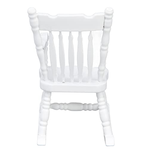 ZJchao White Dollhouse Miniatur Schaukelstuhl für 1:12 Dollhouse Model Freunde Material Material ZJchao White Dollhouse Miniatur Schaukelstuhl für 1:12 Dollhouse Model Freunde Material Material von ZJchao
