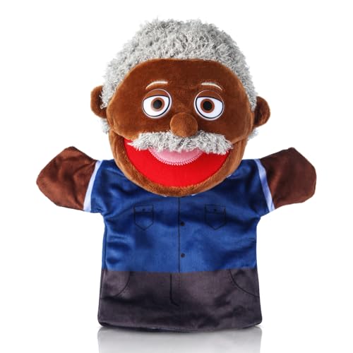 Familien-Handpuppen, 30,5 cm, für Großeltern, Mutter, Vater, Bruder, Schwester, Plüsch-Handpuppe, Spielzeug, Rollenspiel, Spielzeug, Puppen für Kinder, Geschichtenerzählen, fantasievolles Familien-Handpuppen, 30,5 cm, für Großeltern, Mutter, Vater, Bruder, Schwester, Plüsch-Handpuppe, Spielzeug, Rollenspiel, Spielzeug, Puppen für Kinder, Geschichtenerzählen, fantasievolles von ZJoey