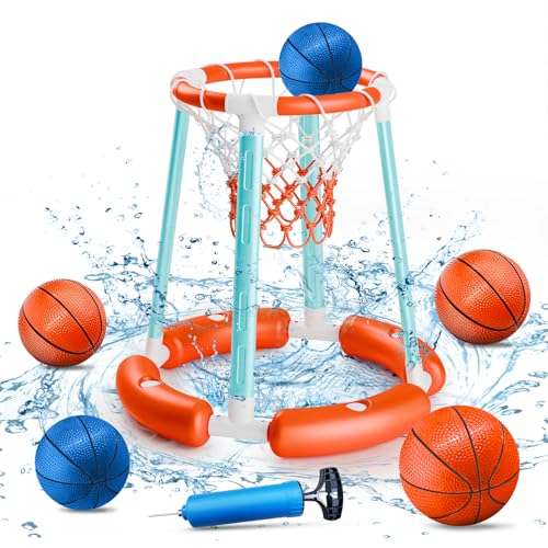 ZKOJOY Schwimmbad-Basketballkorb, schwimmendes Design von ZKOJOY