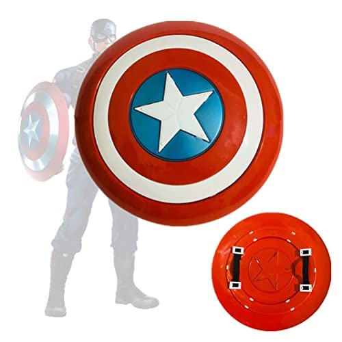 ZKTSRY Captain America Shield für Kinder, 30,5 cm, Avengers Capt A Shield Replica Cosplay Requisiten von ZKTSRY