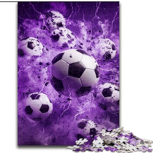 1000-teiliges Fußball-Puzzle, 50x75cm, Familie und Freunde, geeignet für Kinder ab 14 Jahren 1000-teiliges Fußball-Puzzle, 50x75cm, Familie und Freunde, geeignet für Kinder ab 14 Jahren von ZKYUBEK