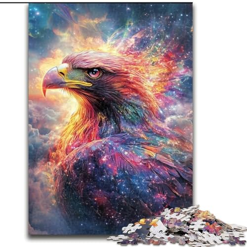 1000-teiliges Puzzle, Adler, Holzpuzzle, 26x38cm, Denksportaufgabe, interaktives Familienspiel, geeignet für Kinder ab 14 Jahren 1000-teiliges Puzzle, Adler, Holzpuzzle, 26x38cm, Denksportaufgabe, interaktives Familienspiel, geeignet für Kinder ab 14 Jahren von ZKYUBEK