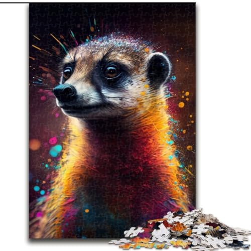 1000-teiliges Puzzle, Fantasie-Erdmännchen, Größe 50x75cm, anspruchsvolles Denkspiel für Teenager, unterhaltsames interaktives Spiel für die ganze Familie von ZKYUBEK