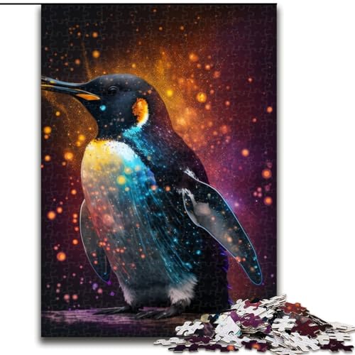 1000-teiliges Puzzle, Fantasie-Pinguin, Größe 26x38cm, anspruchsvolles Denkspiel für Teenager, unterhaltsames interaktives Spiel für die ganze Familie von ZKYUBEK