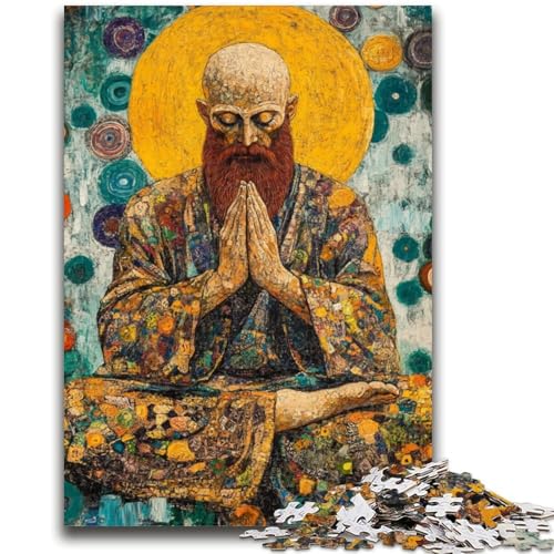 1000-teiliges Puzzle, schlafender Buddha, Kunst, für Kinder ab 14 Jahren, als Lernspiel, Herausforderung, Spielzeug, Geschenk zum Geburtstag, 50x75cm 1000-teiliges Puzzle, schlafender Buddha, Kunst, für Kinder ab 14 Jahren, als Lernspiel, Herausforderung, Spielzeug, Geschenk zum Geburtstag, 50x75cm von ZKYUBEK