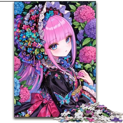 1000-teiliges Puzzle „Anime-Mädchen“ aus Pappe, 26x38cm, anspruchsvolles Denkspiel – entspannendes Spielzeug für Teenager 1000-teiliges Puzzle „Anime-Mädchen“ aus Pappe, 26x38cm, anspruchsvolles Denkspiel – entspannendes Spielzeug für Teenager von ZKYUBEK