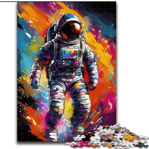 1000-teiliges Puzzle „Astronaut“, unmögliches Puzzle für Erwachsene, Größe 26x38cm, hochschwieriges Denkspiel für Teenager 1000-teiliges Puzzle „Astronaut“, unmögliches Puzzle für Erwachsene, Größe 26x38cm, hochschwieriges Denkspiel für Teenager von ZKYUBEK