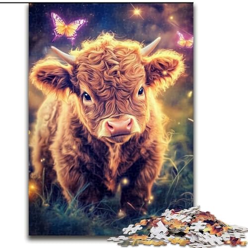 1000-teiliges Puzzle „Baby Yak“, 50x75cm, Familie und Freunde, geeignet für Kinder ab 14 Jahren 1000-teiliges Puzzle „Baby Yak“, 50x75cm, Familie und Freunde, geeignet für Kinder ab 14 Jahren von ZKYUBEK