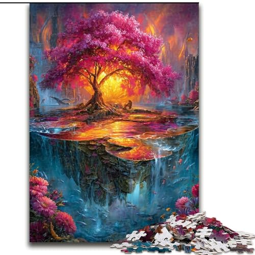 1000-teiliges Puzzle „Baum des Lebens“, Papppuzzle, 26x38cm, anspruchsvolles Denkspiel – entspannendes Spielzeug für Teenager 1000-teiliges Puzzle „Baum des Lebens“, Papppuzzle, 26x38cm, anspruchsvolles Denkspiel – entspannendes Spielzeug für Teenager von ZKYUBEK