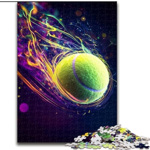 1000-teiliges Puzzle „Einen Tennisball Schlagen“, Holzpuzzle, 50x75cm, anspruchsvolles Denkspiel – entspannendes Spielzeug für Teenager 1000-teiliges Puzzle „Einen Tennisball Schlagen“, Holzpuzzle, 50x75cm, anspruchsvolles Denkspiel – entspannendes Spielzeug für Teenager von ZKYUBEK