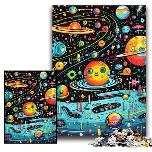 1000-teiliges Puzzle „Galaxie und Planet“, Papp-Puzzle, 26x38cm, Halloween, Weihnachten, Geburtstag 1000-teiliges Puzzle „Galaxie und Planet“, Papp-Puzzle, 26x38cm, Halloween, Weihnachten, Geburtstag von ZKYUBEK