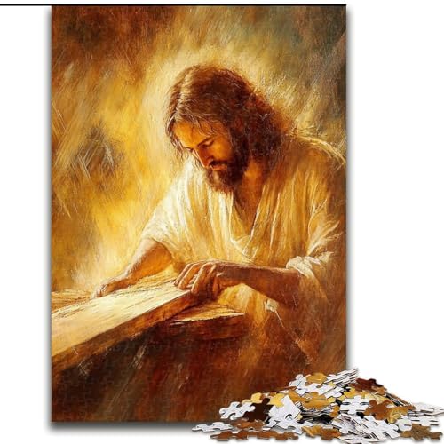 1000-teiliges Puzzle „Geschenke Jesus“, Holzpuzzle, 26x38cm, Denksportaufgabe, interaktives Familienspiel, geeignet für Kinder ab 14 Jahren 1000-teiliges Puzzle „Geschenke Jesus“, Holzpuzzle, 26x38cm, Denksportaufgabe, interaktives Familienspiel, geeignet für Kinder ab 14 Jahren von ZKYUBEK